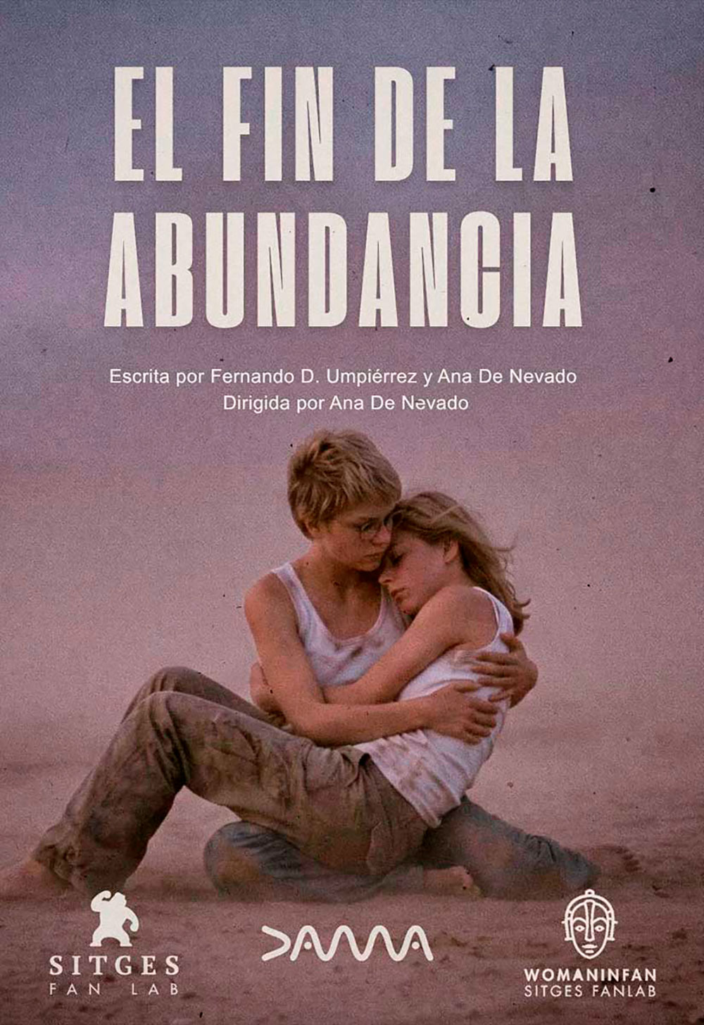 Cartel de El fin de la abundancia